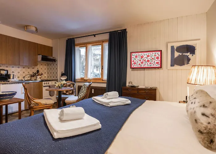 Apartman La Ruinette-cosy In Centre Verbier